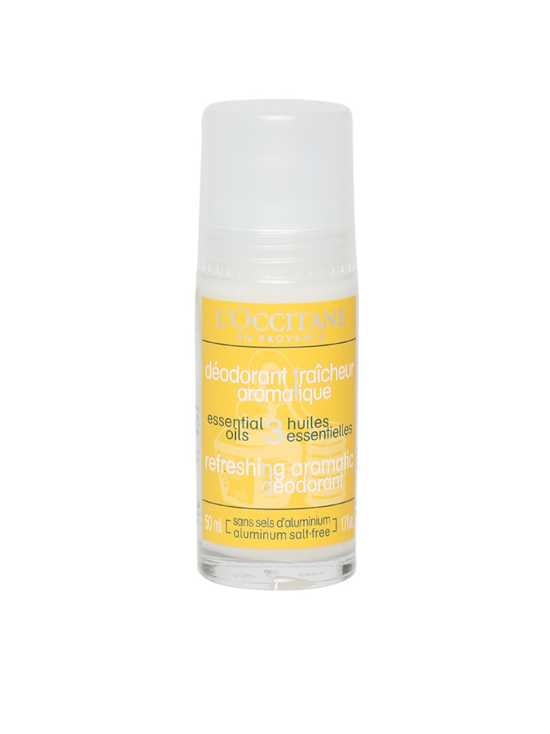 

LOccitane en Provence Refresh Aroma Roll-On Deodorant, White