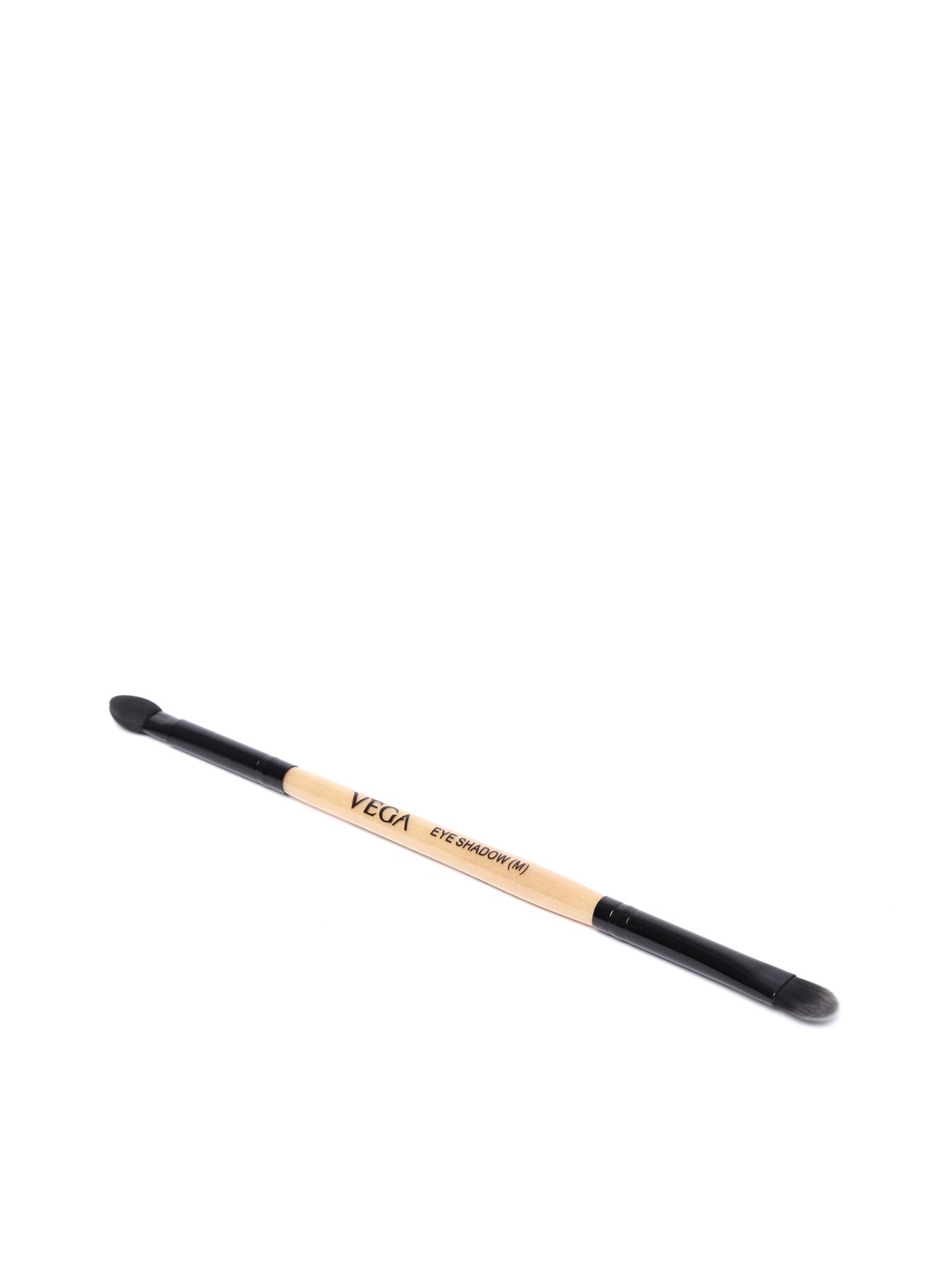 

VEGA 2 In 1 Mini Makeup Brush with Eye Shadow & Eye Applicator DMB-01 - Brown, Multi