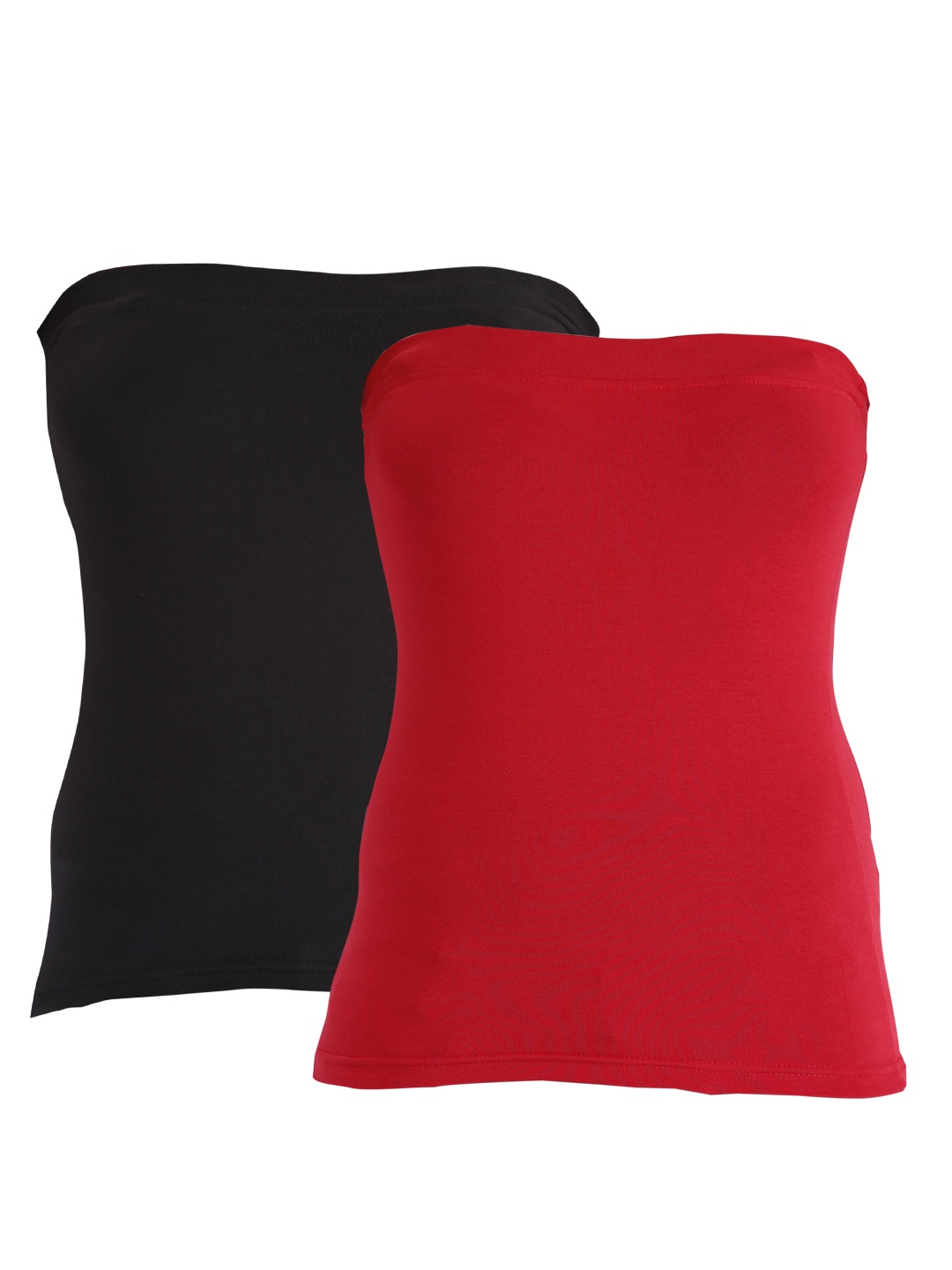 

Espresso Women Pack of 2 Tube Tops, Black