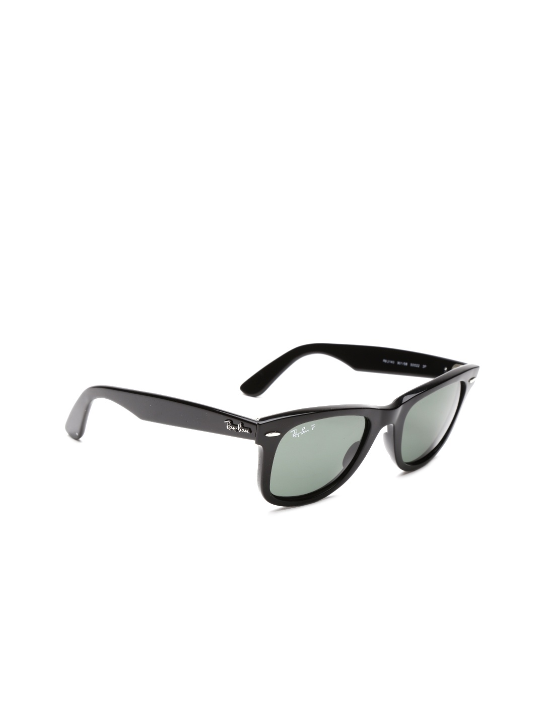 

RAY-BAN Unisex Polarized Lens Square Sunglasses - 0RB2140901/5850, Green