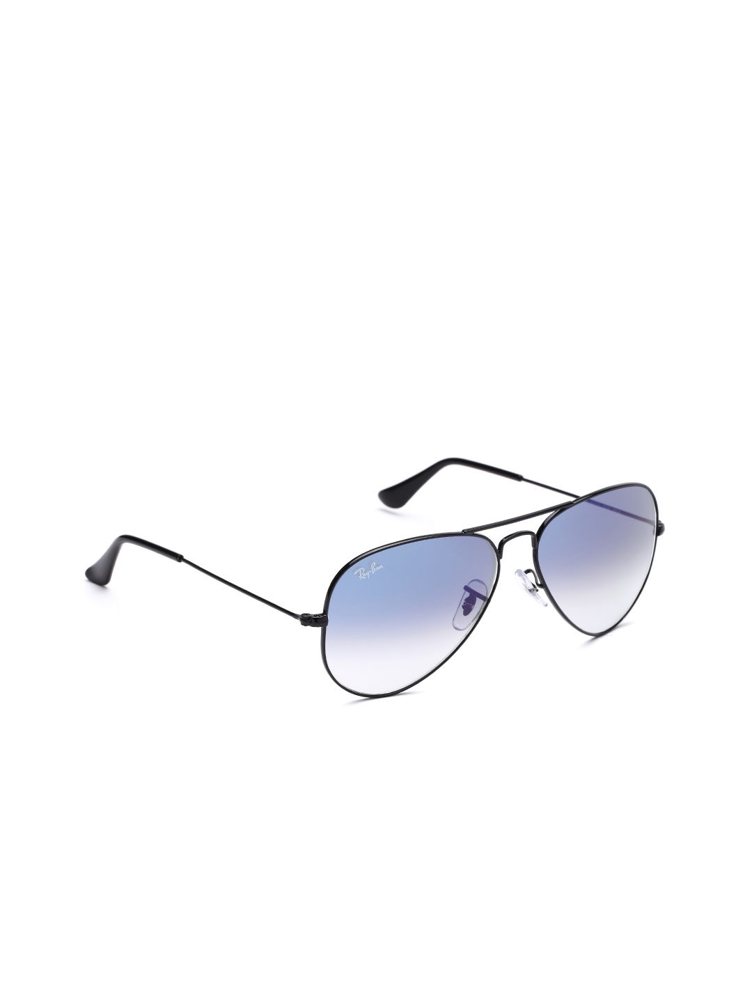 RAY-BAN Unisex Gradient Blue Lens Pilot Sunglasses - 0RB3025I002/3F58