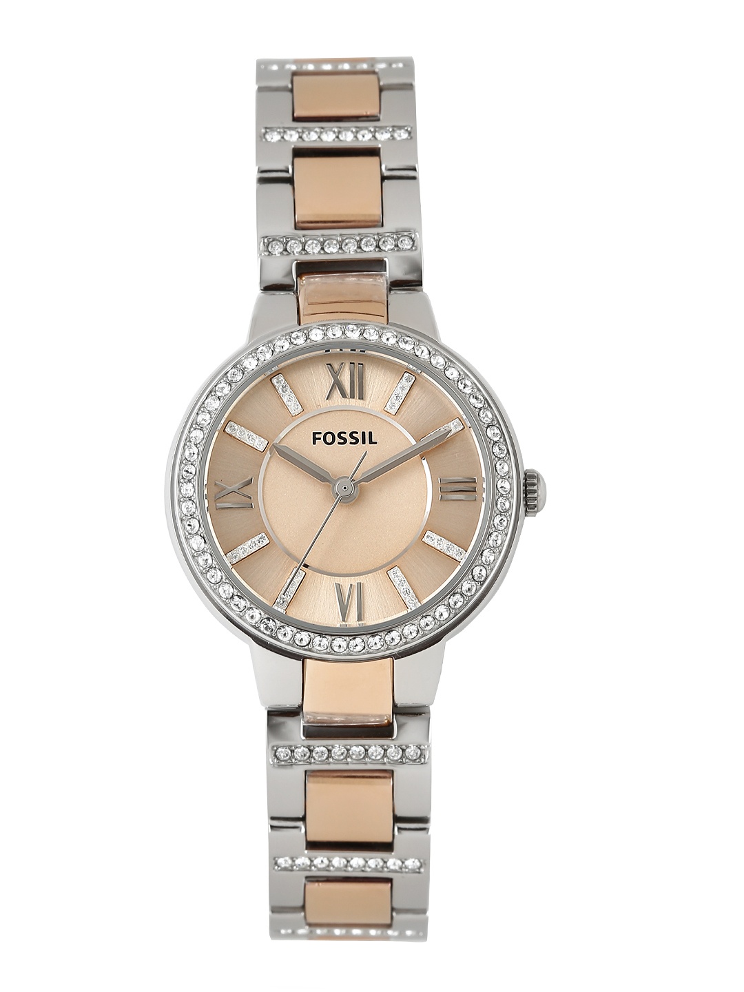 

Fossil Women Rose Gold-Toned Dial Watch ES3405I
