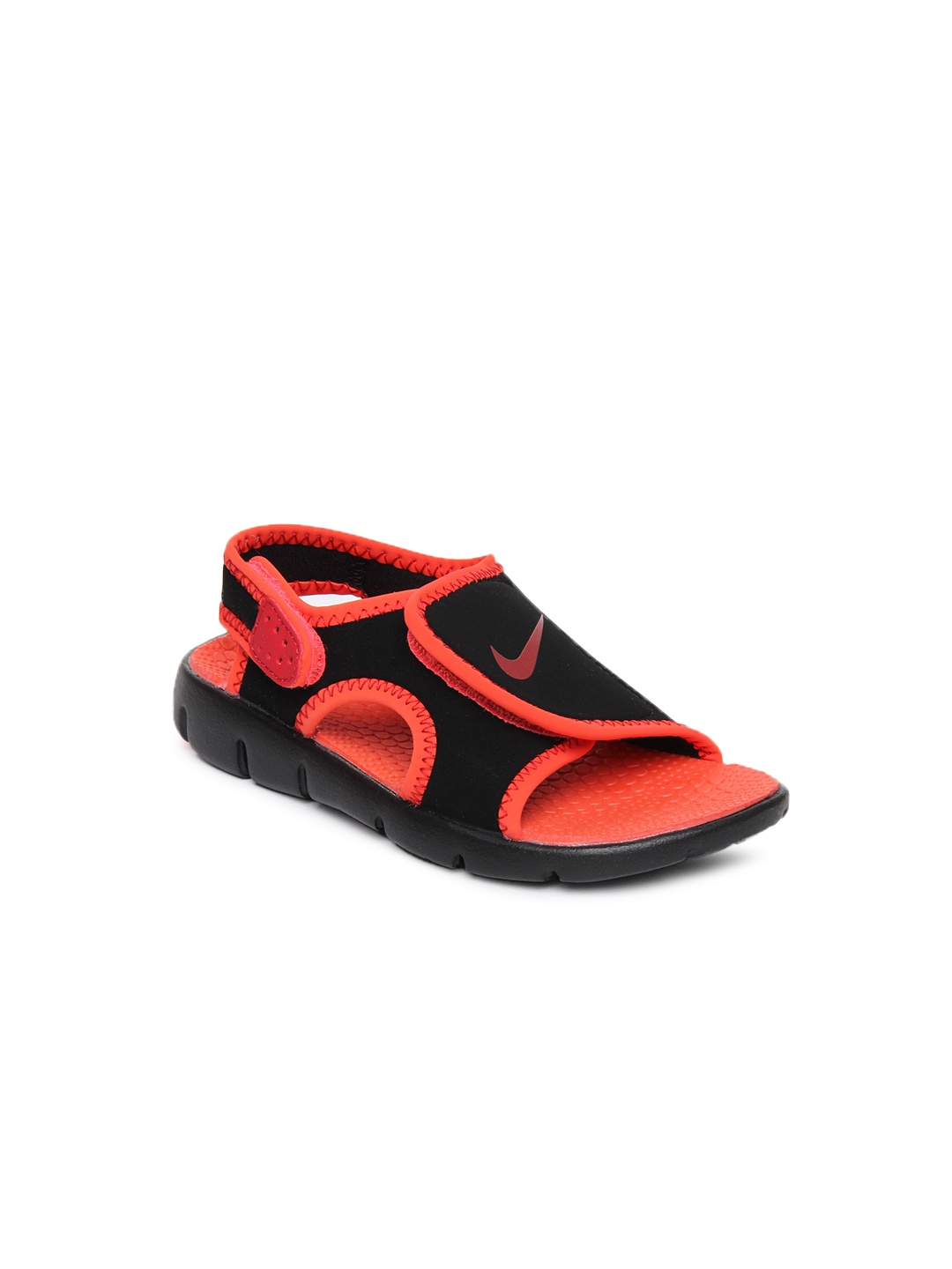 Myntra Nike Boys Black Sunray Adjust 4 Sports Sandals 683937 | Buy ...