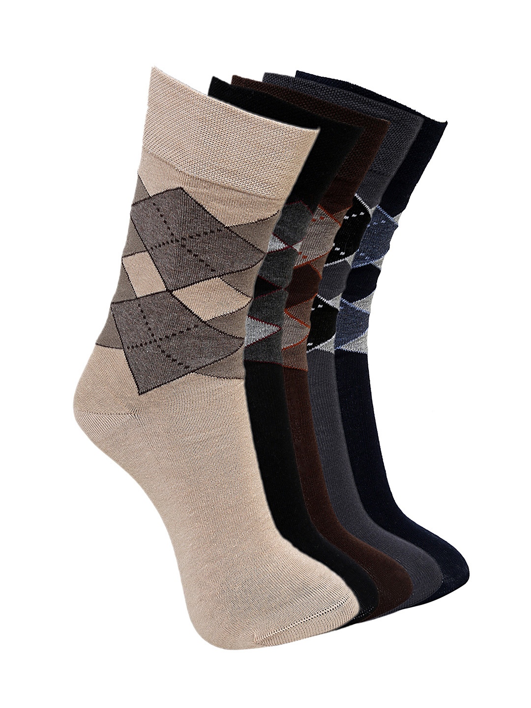 

VINENZIA Men Pack of 5 Socks, Multi