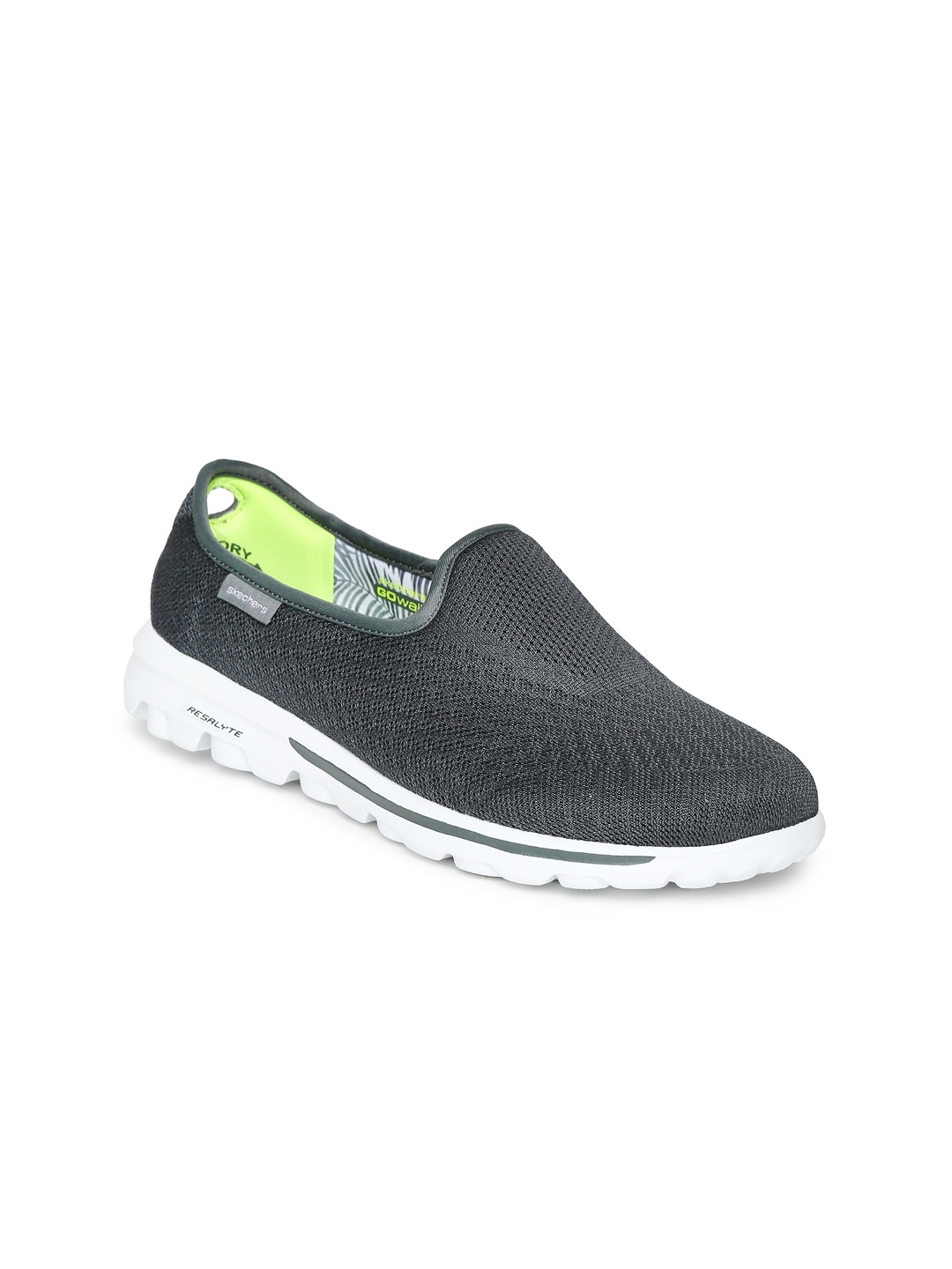 Myntra Skechers Women Grey Go Walking Shoes 686569 | Buy Myntra ...