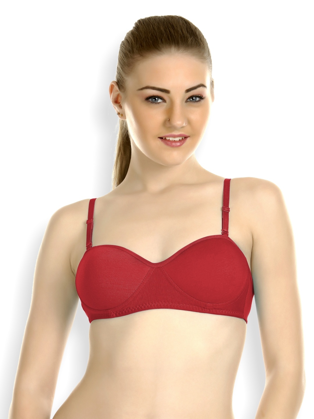 

Tweens Red Demi Cup T-shirt Bra TW-1201-RD