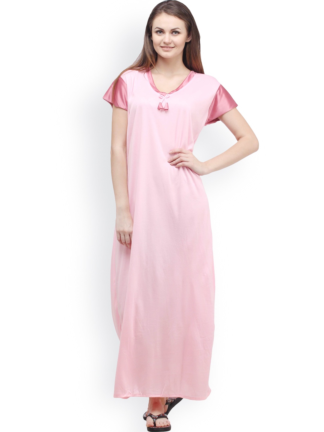 

Klamotten Baby Pink Maxi Nightdress XX69