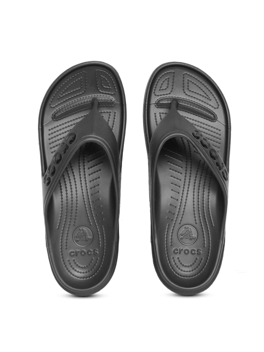 

Crocs Baya Unisex Black Flip-Flops