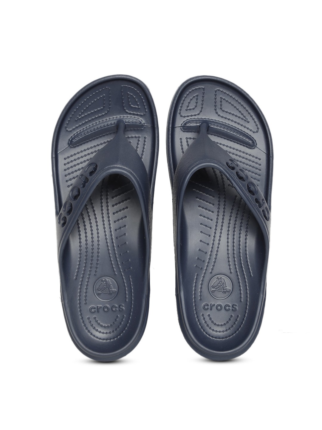 

Crocs Baya Unisex Navy Flip-Flops, Navy blue