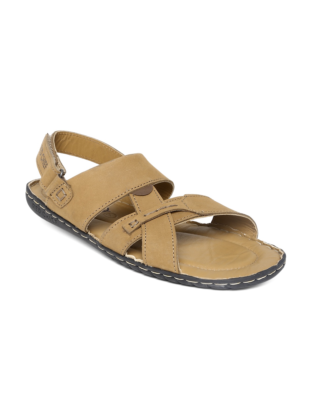 

Red Chief Men Tan Brown Sandals