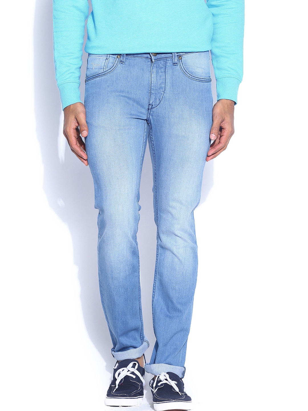 

Flying Machine Men Blue Jackson Skinny Fit Jeans