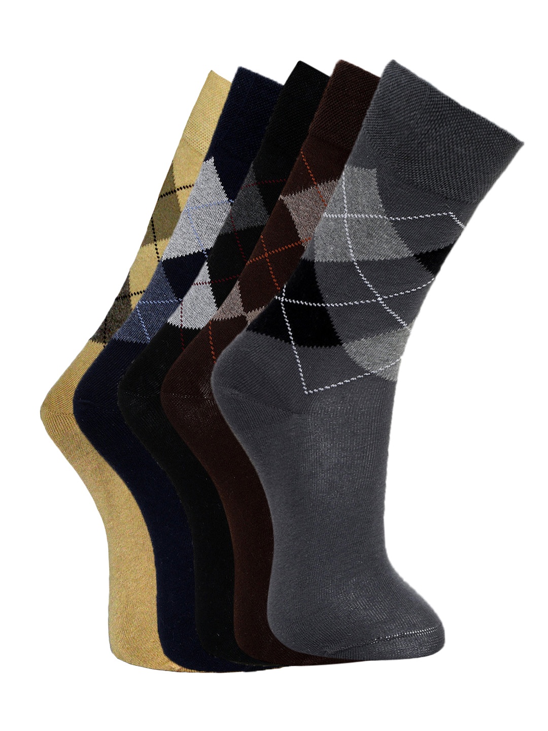 

VINENZIA Men Set of 5 Socks, Multi