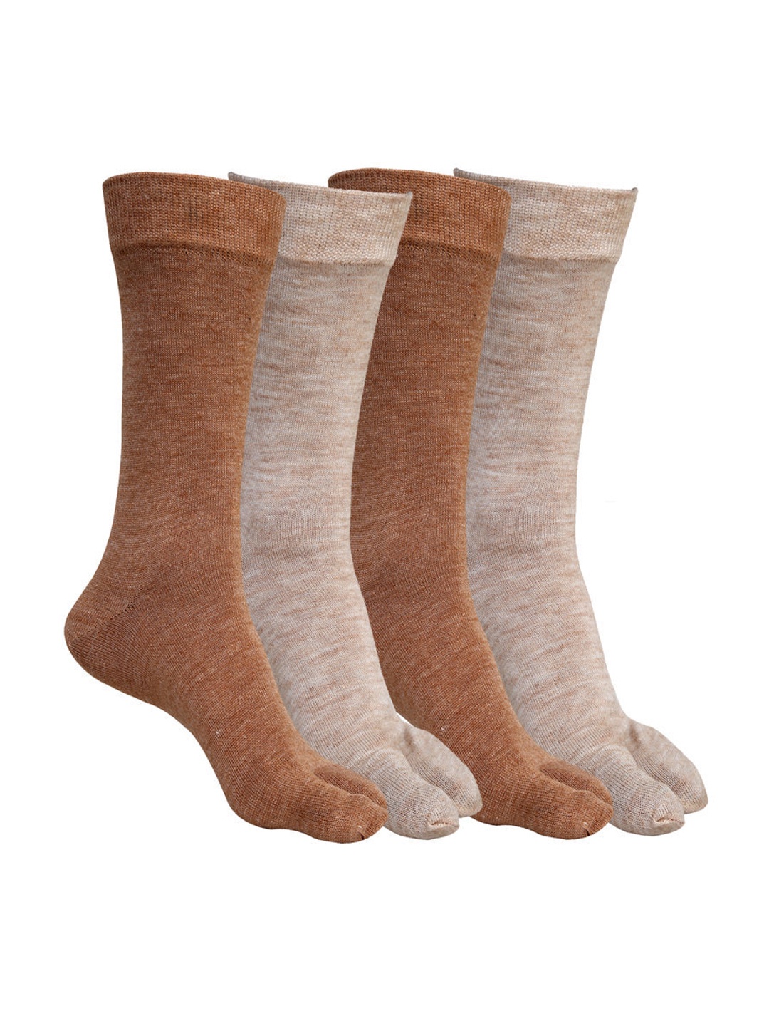 

MARC Women Set of 2 Brown Socks