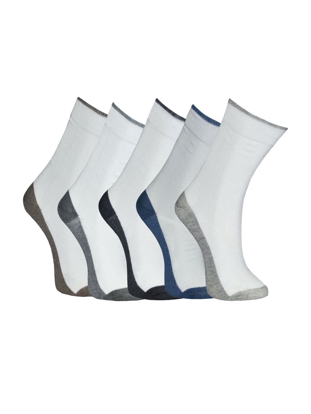 

MARC Men Set of 5 Socks, White