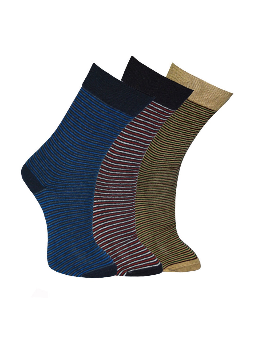 

MARC Men Set of 3 Socks, Black