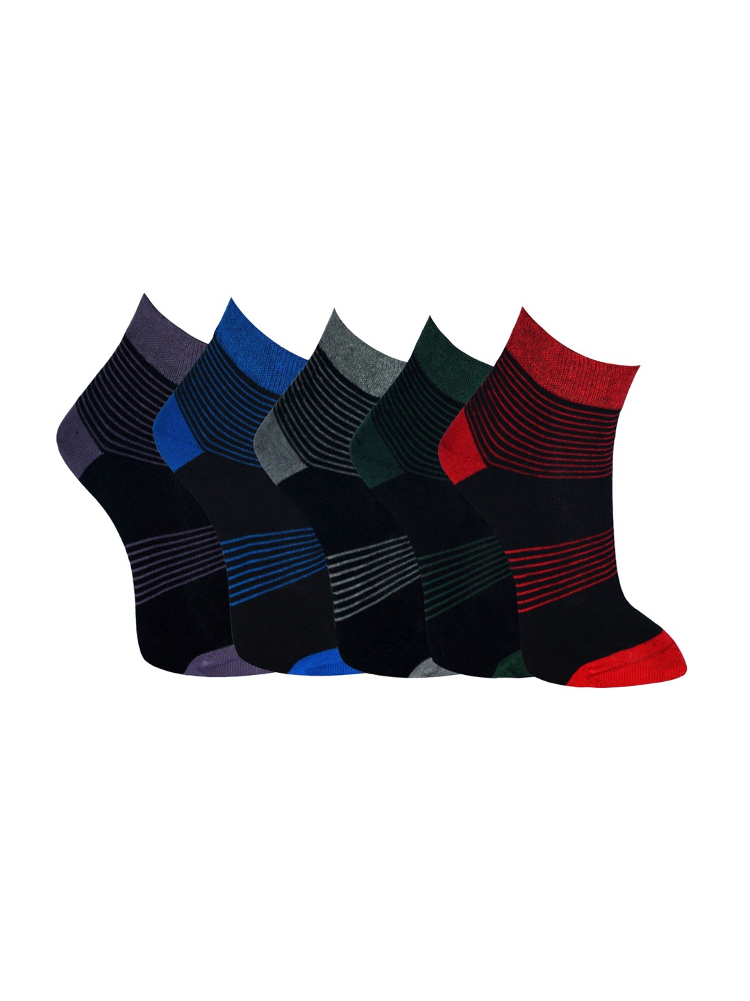 

MARC Men Set of 5 Socks, Black