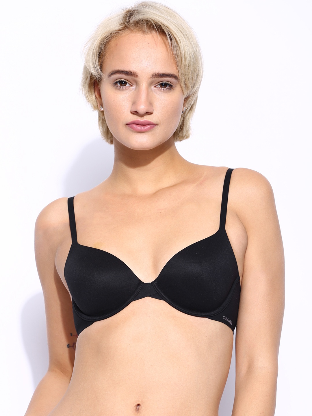 

Calvin Klein Innerwear Black T-shirt Bra F3837D-001