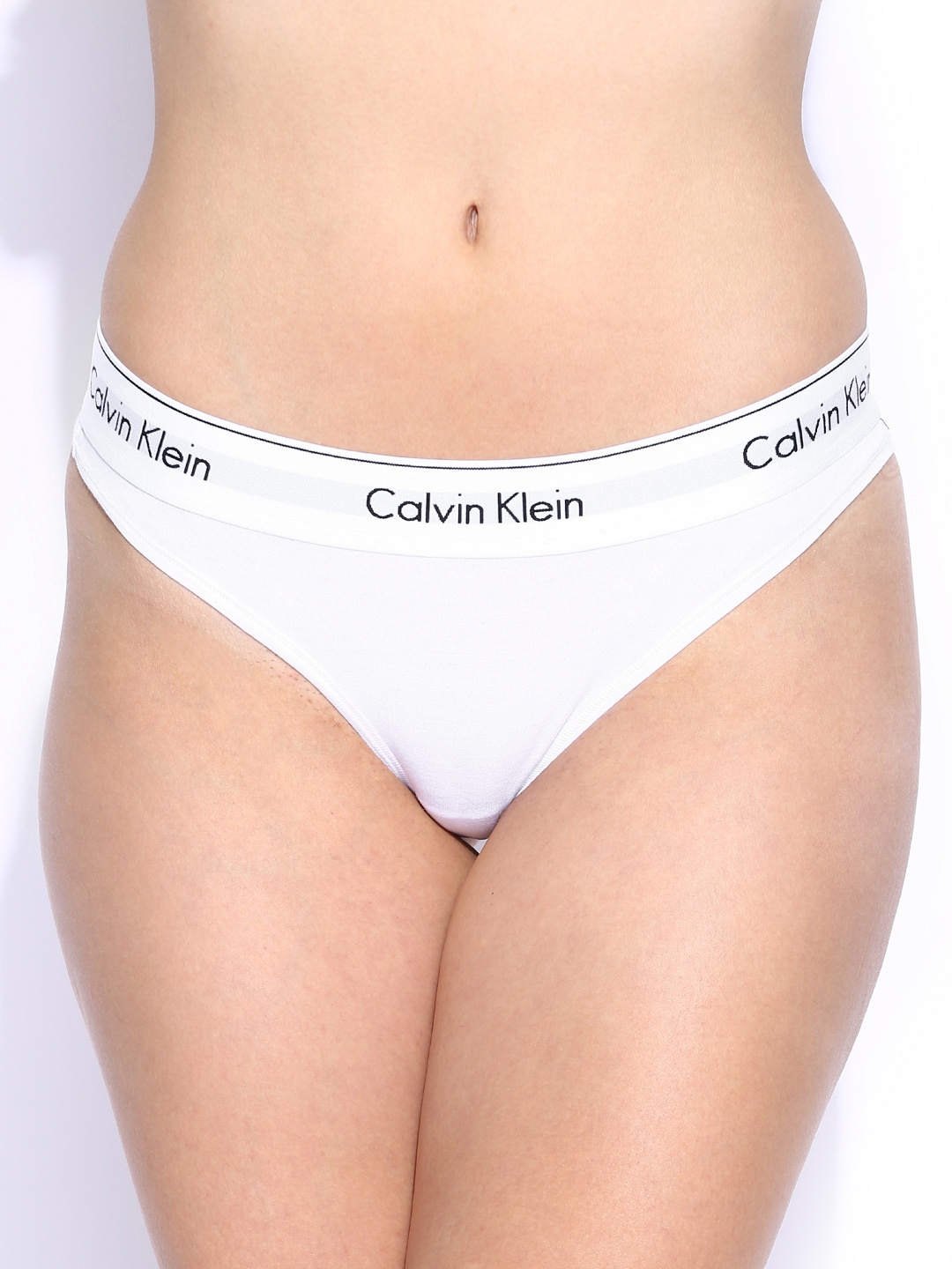 

Calvin Klein Innerwear Women White Thongs F3786D-100