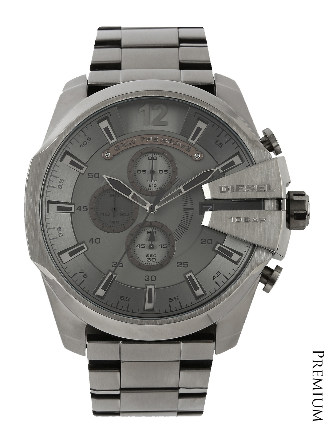 

DIESEL Men Metallic Grey Dial Watch DZ4282