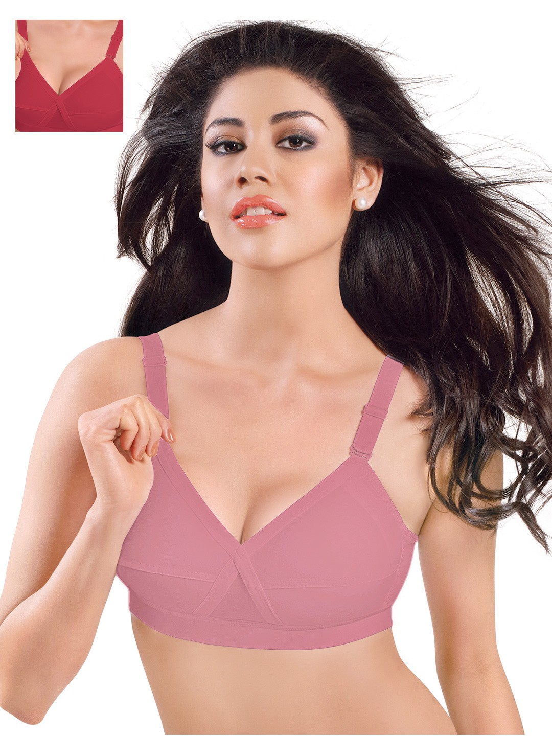 

Sonari Pack of 2 Bras Kirtika, Red
