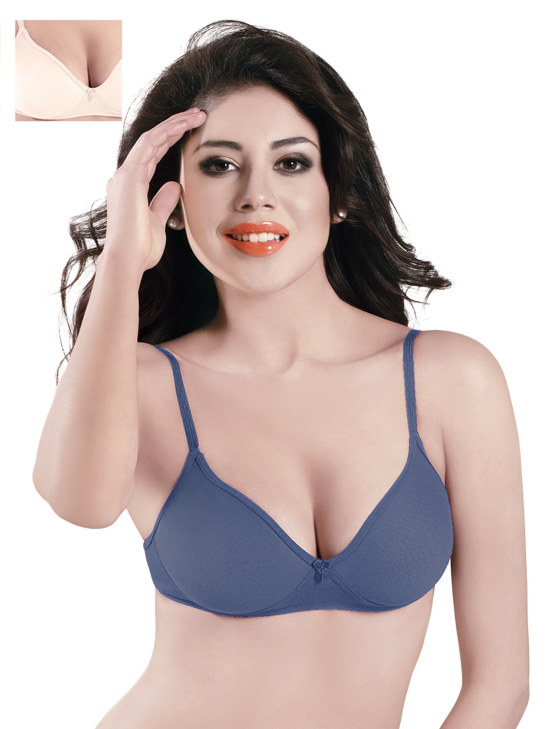 

Sonari Pack of 2 Full-Coverage T-shirt Bras, White