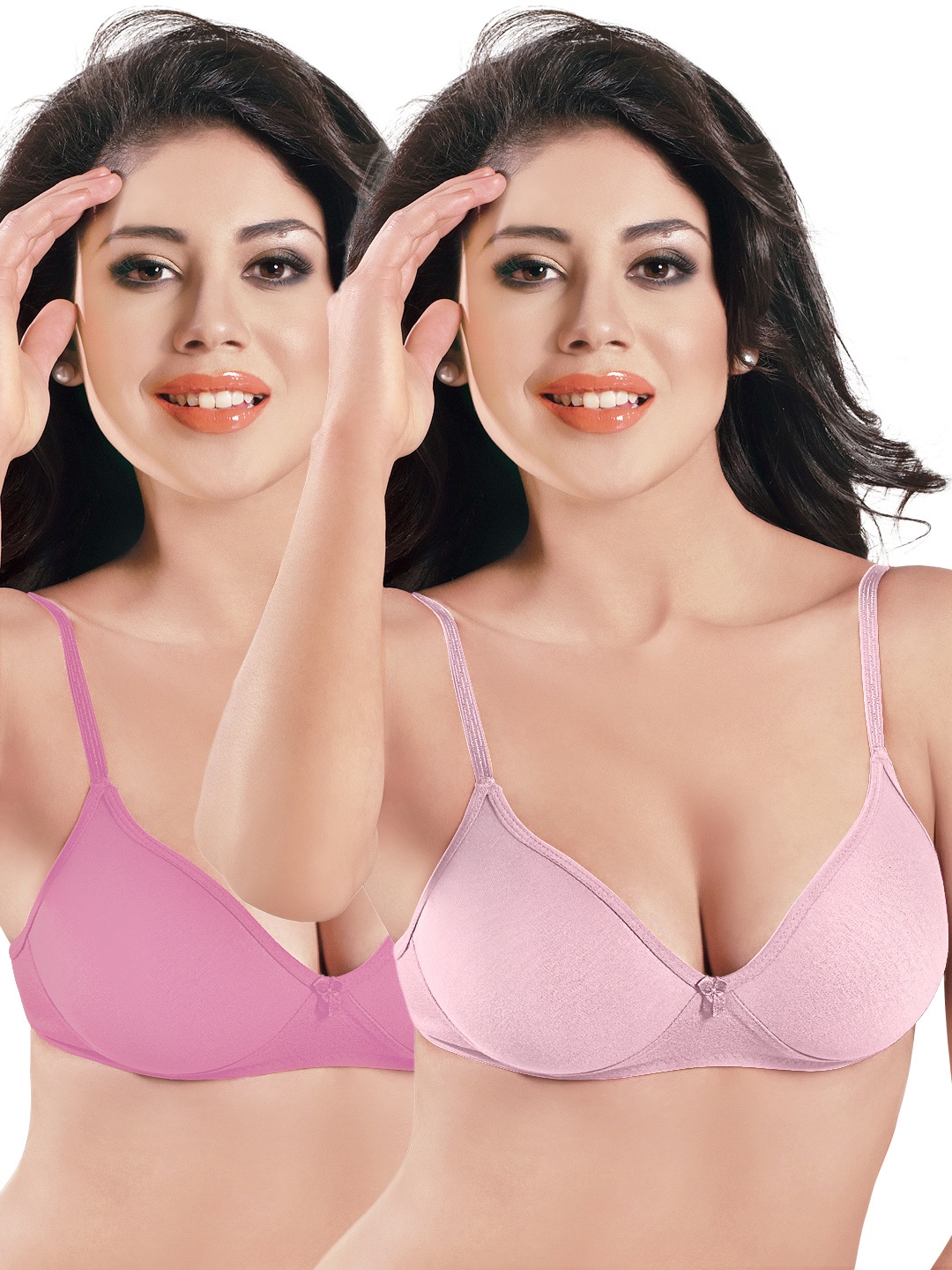 

Sonari Pack of 2 Bras, Pink