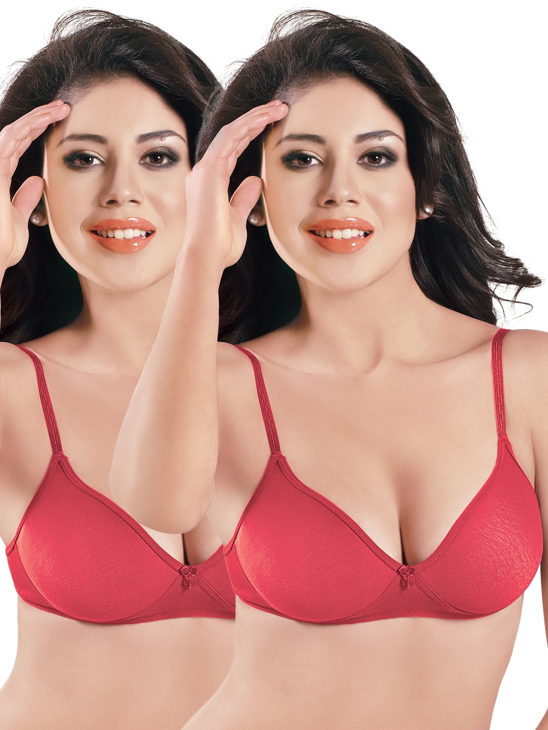 

Sonari Pack of 2 Red Bras