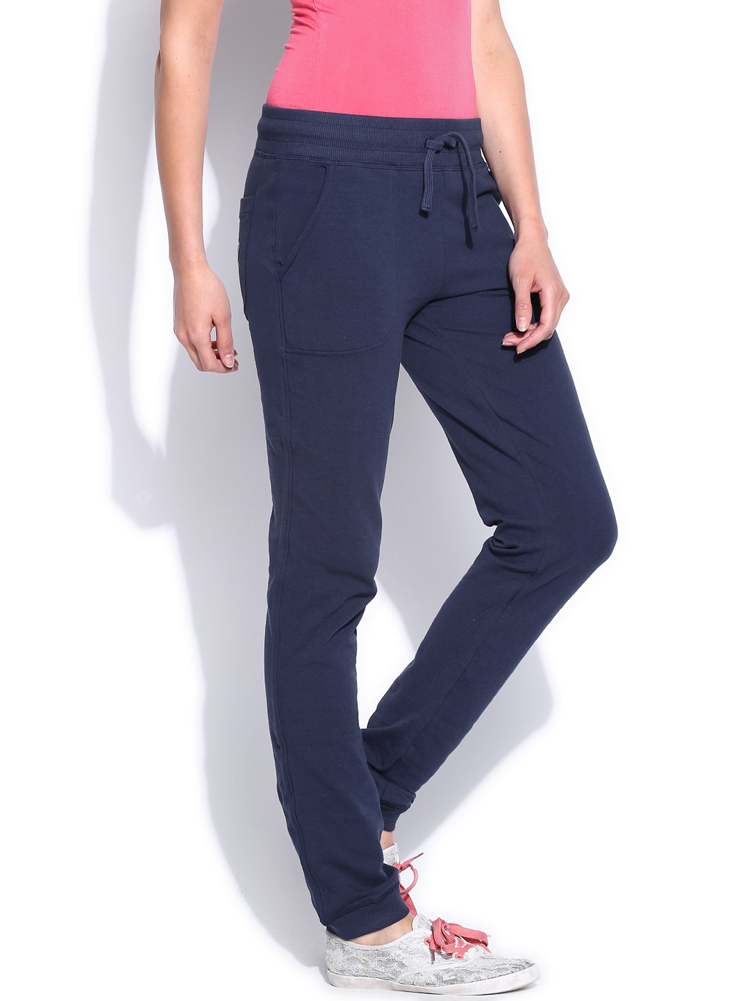 Myntra Russell Athletic Women Navy Track Pants 758775 | Buy Myntra ...