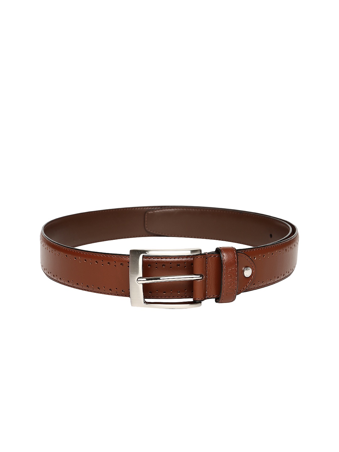 

U.S. Polo Assn. Men Brown Leather Belt
