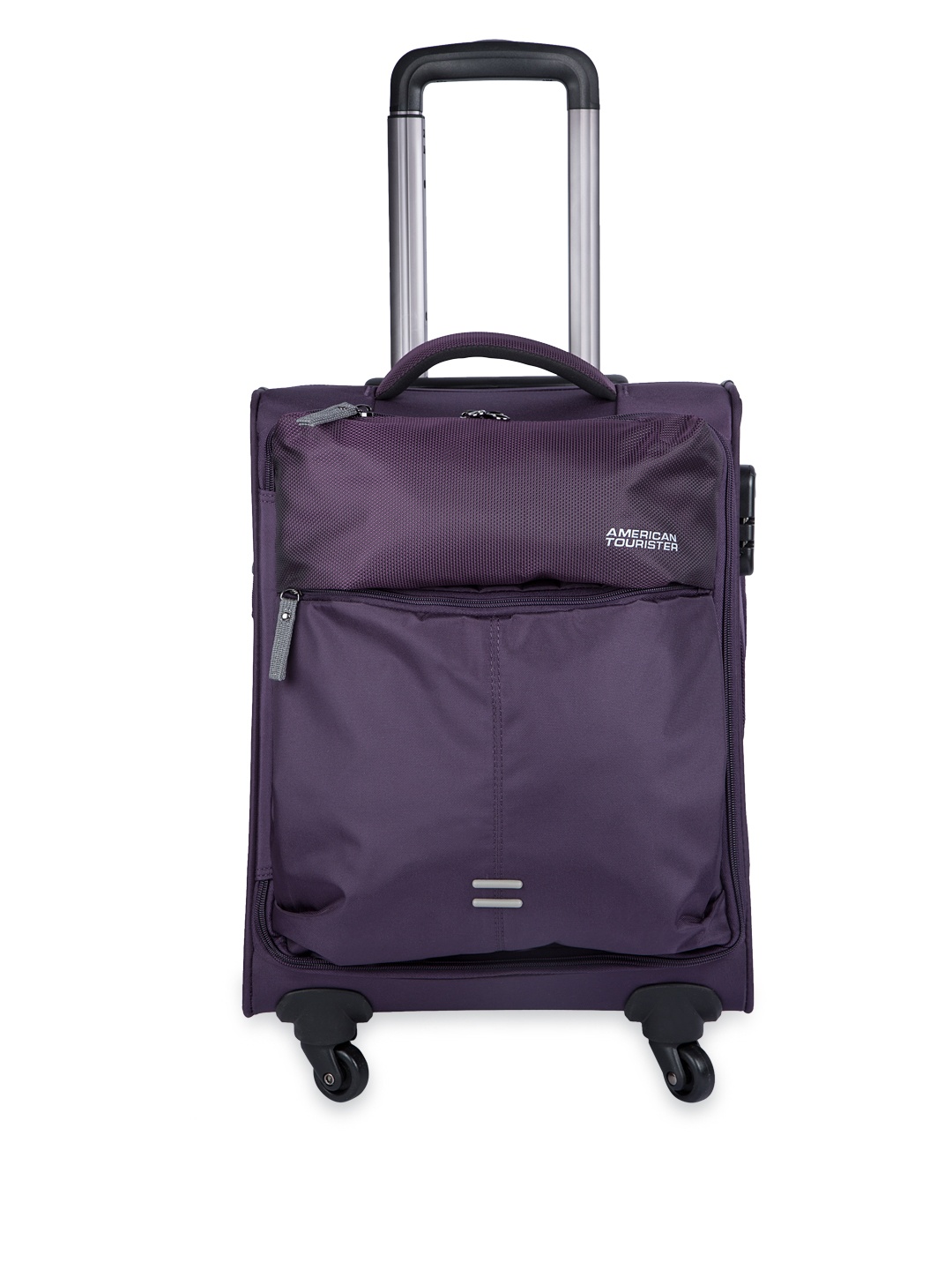 Myntra American Tourister Unisex Purple Medium Trolley Bag 791521 | Buy ...