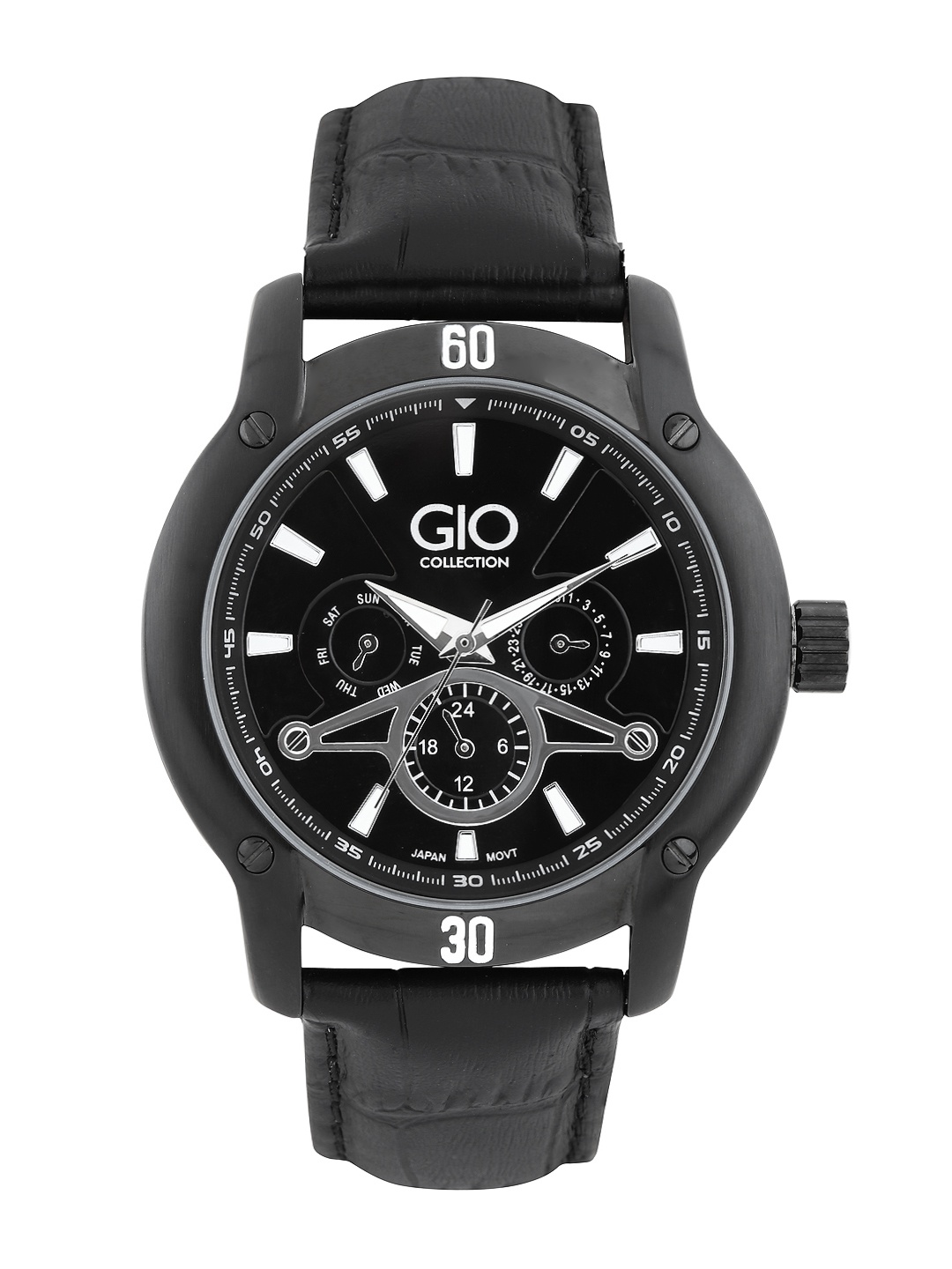 

GIO COLLECTION Men Black Dial Watch G0067-01