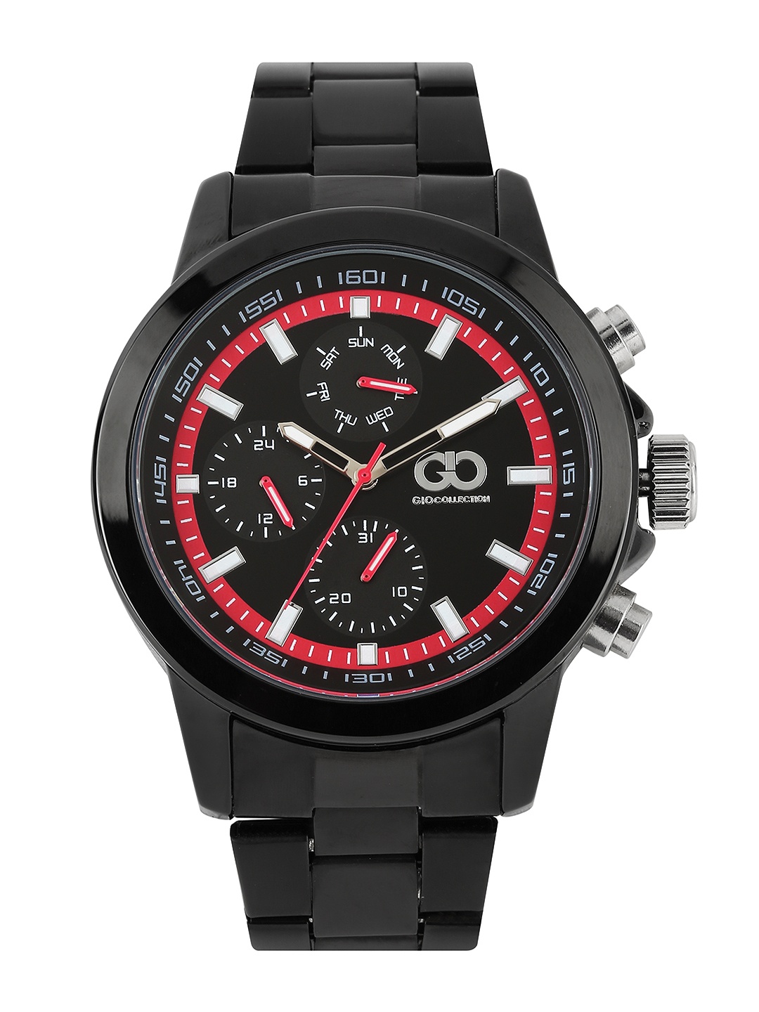 

GIO COLLECTION Men Black Dial Watch AD-0059-G