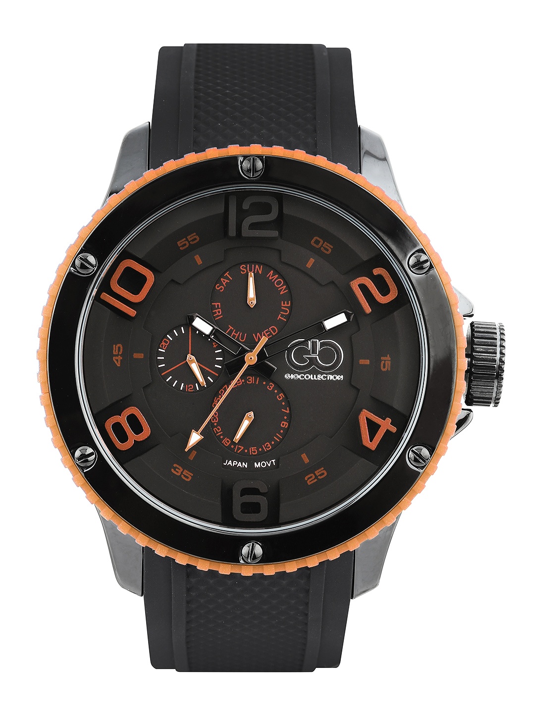 

GIO COLLECTION Men Black Dial Watch GAD0011-F