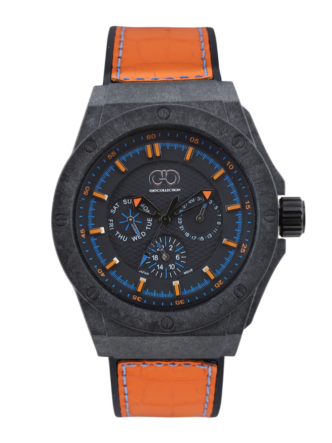 

GIO COLLECTION Men Black Dial Watch GAD0026-B