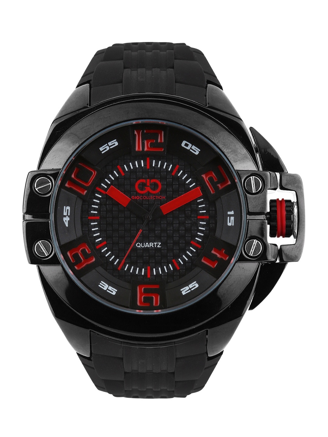 

GIO COLLECTION Men Black Dial Watch GLED-1560P