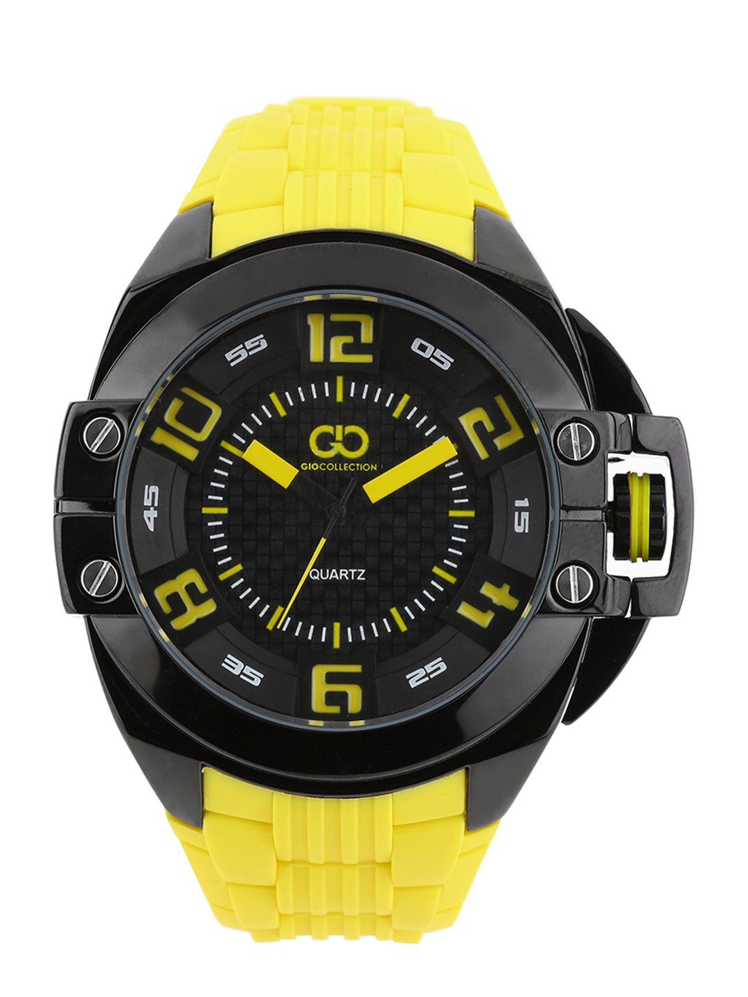 

GIO COLLECTION Men Black Dial Watch GLED-1560Q