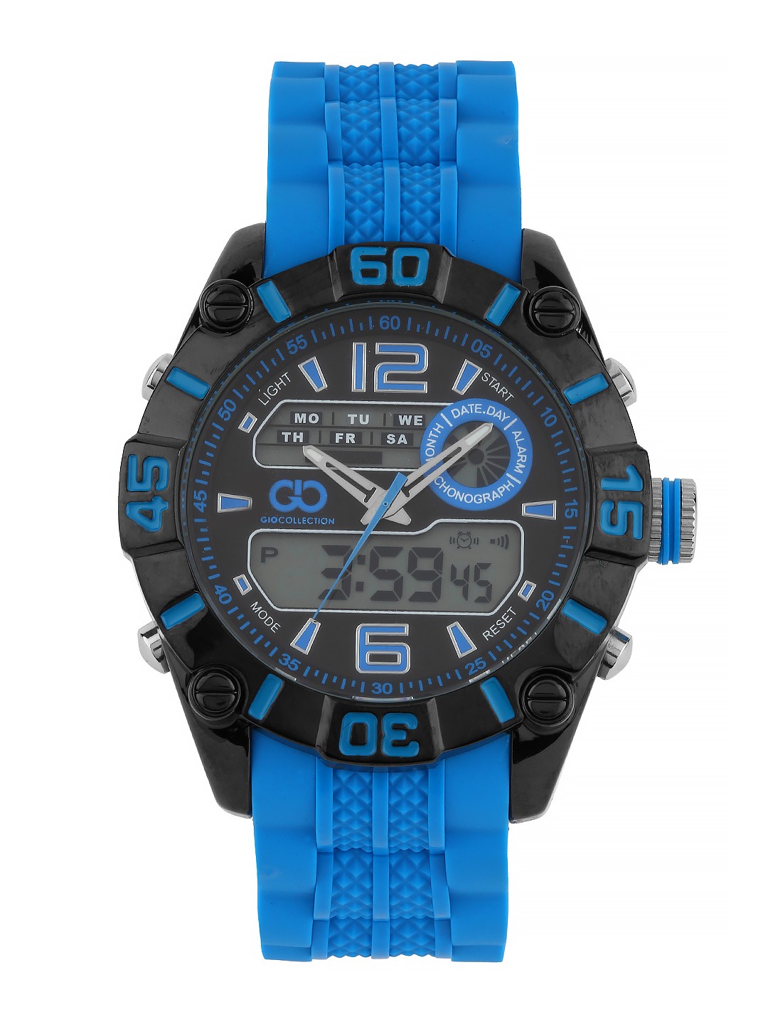

GIO COLLECTION Men Blue Analogue & Digital Watch GLED-2052G