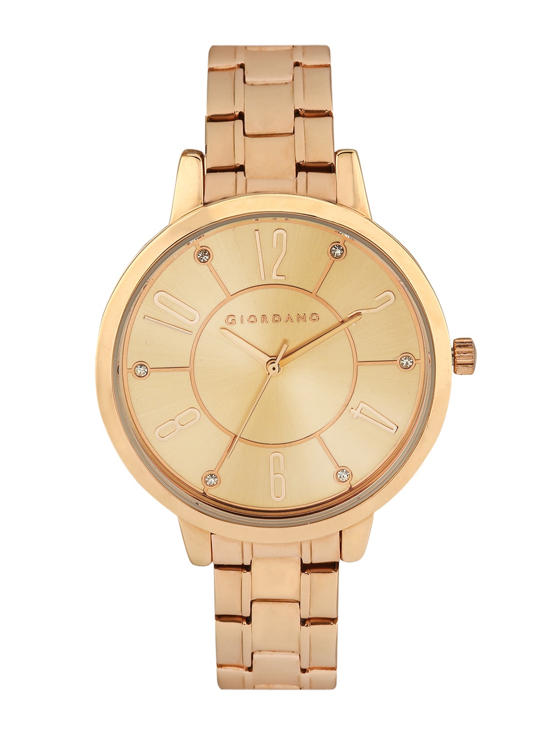 

GIORDANO Women Gold-Toned Dial Watch A2018