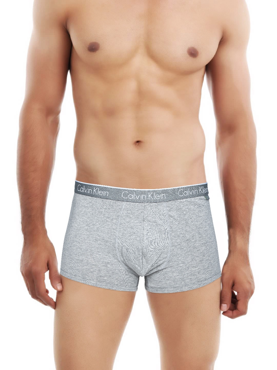

Calvin Klein Underwear One Grey Melange Trunks U8502D