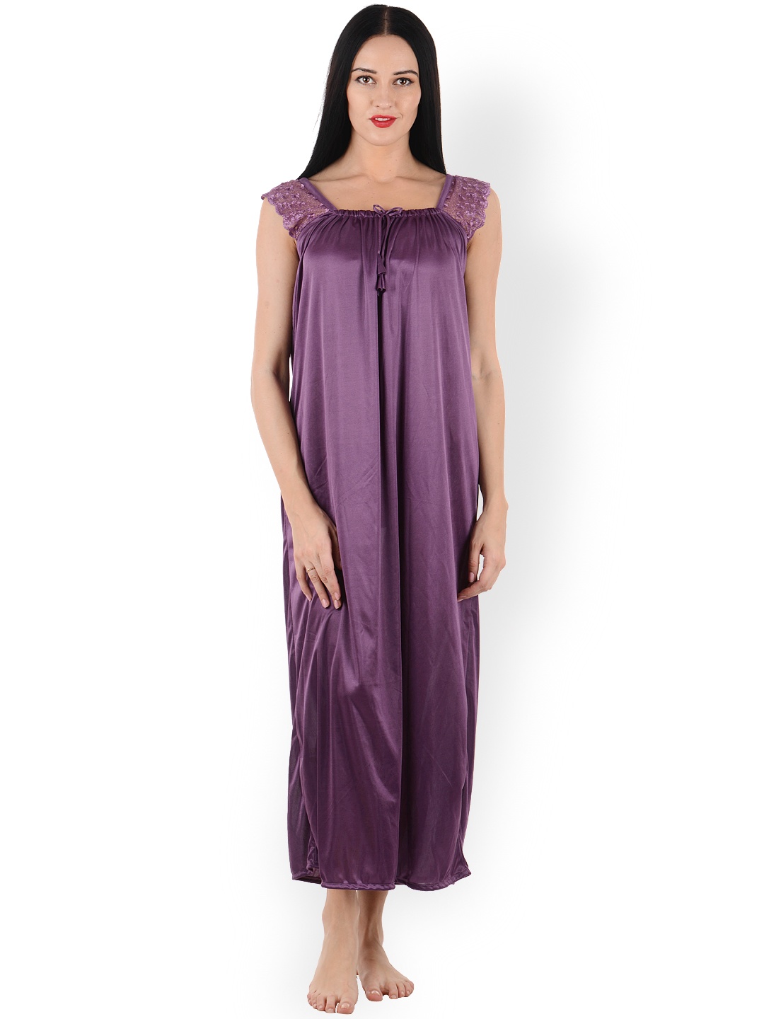 

Klamotten Purple Maxi Nightdress X48