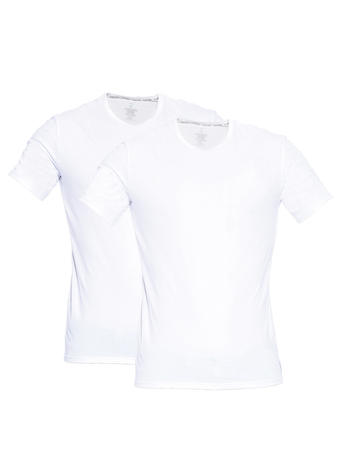 

Calvin Klein Innerwear Pack of 2 White Vests U8509D-100