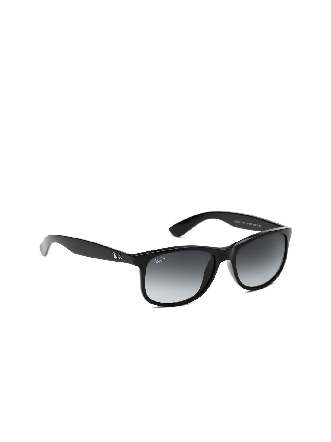 

Ray-Ban Unisex Rectangular Sunglasses 0RB4202, Grey