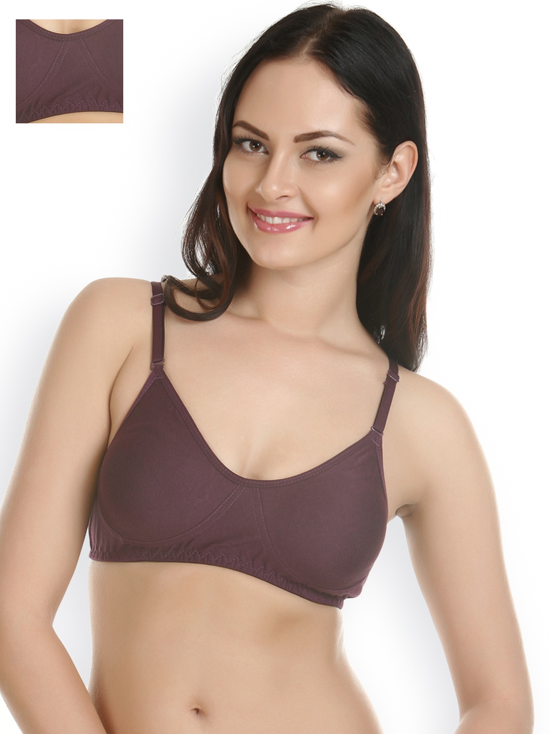 

Tweens Pack of 2 Purple Multiway T-shirt Bras TW-253