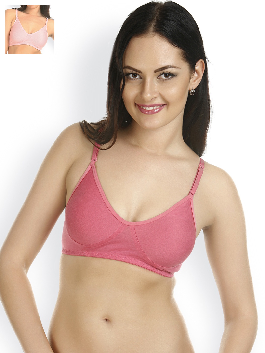 

Tweens Pack of 2 Pink T-shirt Bras TW-253