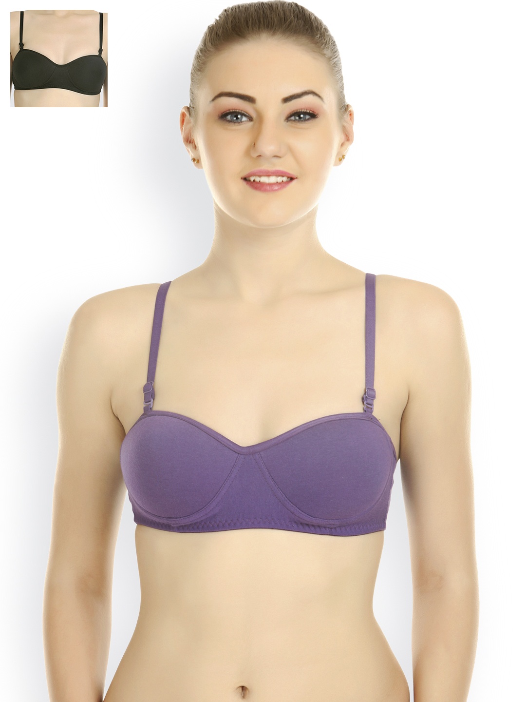 

Tweens Pack of 2 T-shirt Bras TW-1201, Mauve