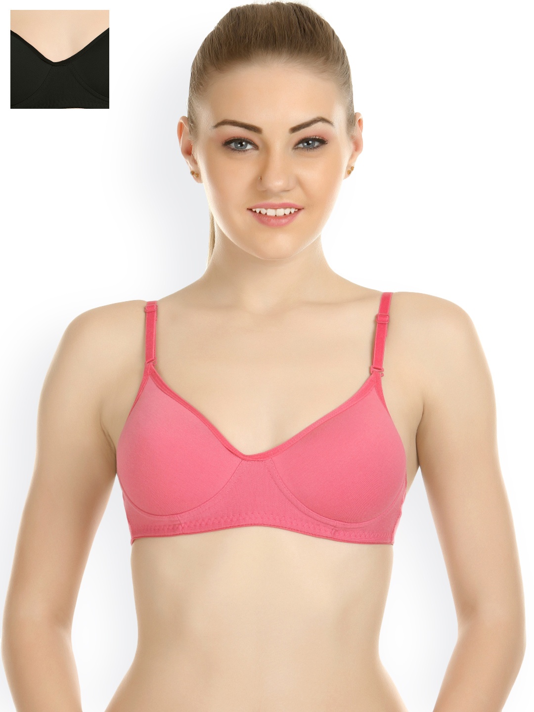 

Tweens Pack of 2 T-shirt Bras TW-1301, Pink