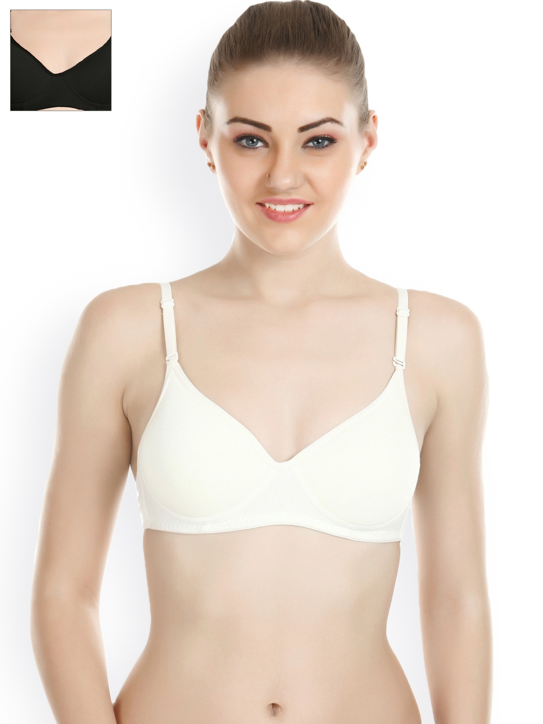 

Tweens Pack of 2 T-shirt Bras TW-1301, White