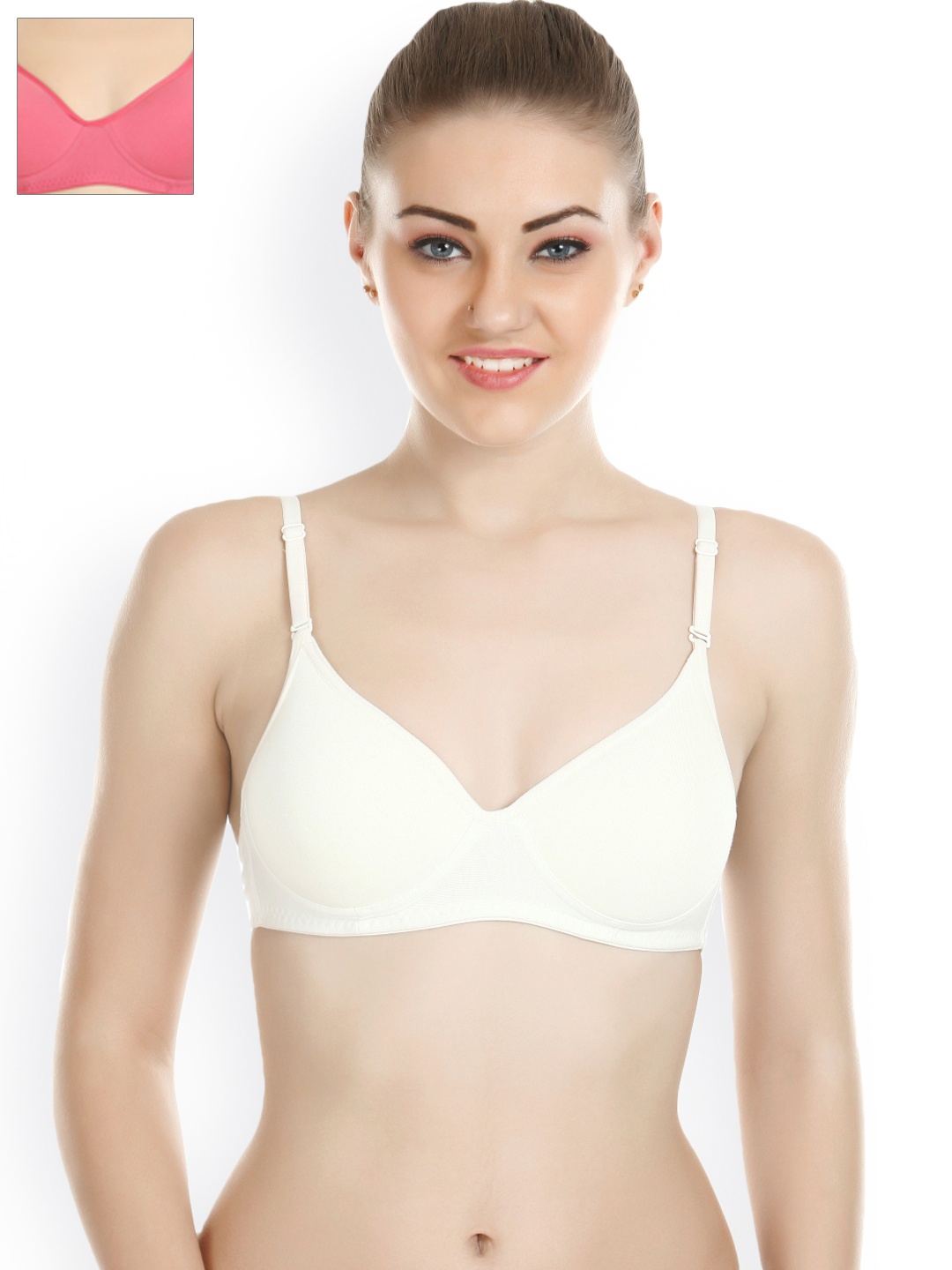 

Tweens Pack of 2 T-shirt Bras TW-1301, Off white