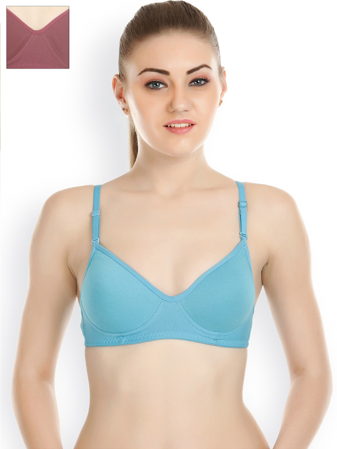 

Tweens Pack of 2 T-shirt Bras TW-1301, Blue