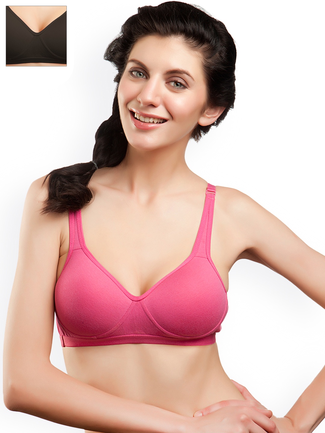 

Tweens Pack of 2 Sports Bras TW-1310, Pink